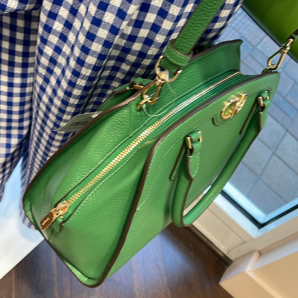 Kate Spade Kyla Large Satchel 
Green Bean
NWT - Picture 4 of 16